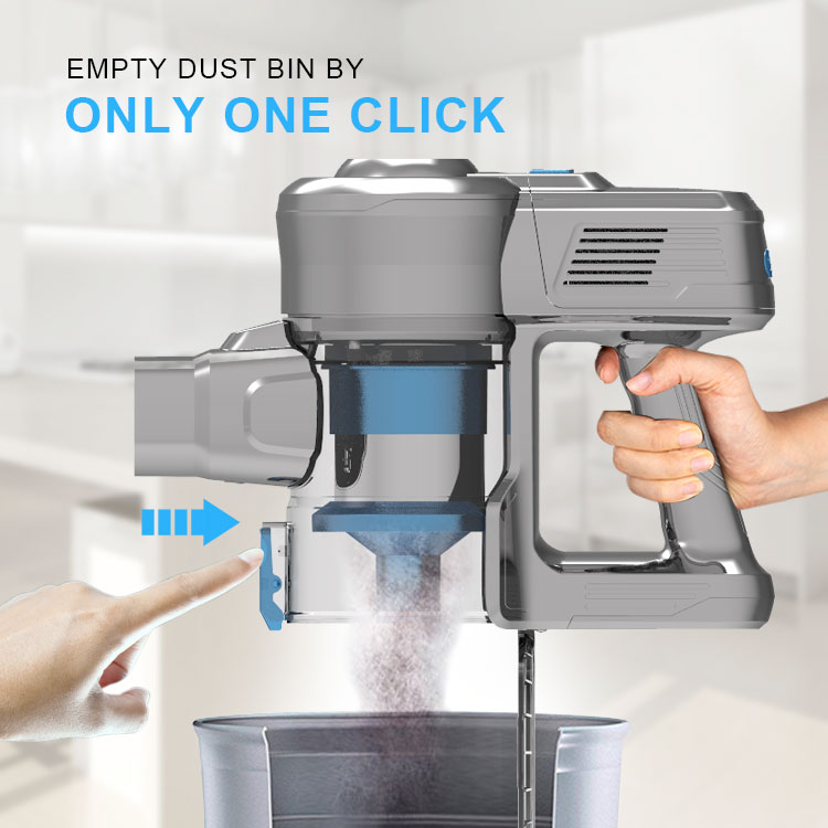 Aspirador de varilla inal&aacute;mbrico 210C Proveedor de aspiradoras de varilla ODM